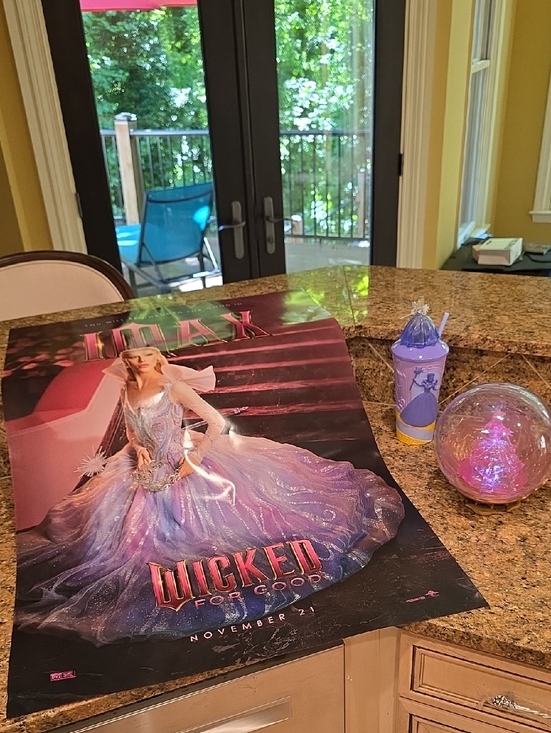 Wicked Other - Wicked For Good Movie Theater Merch Bundle With Poster